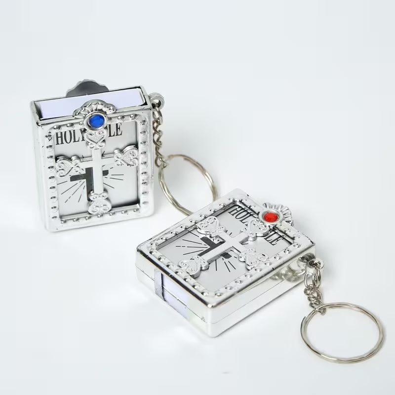 Golden Faith Keychain – Blessed Souvenir for Believers