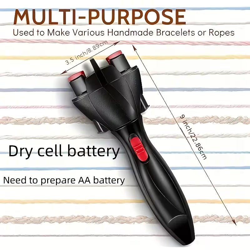 Automatic Hair Braiding Tool – One-Click Twist, Fishbone & More | 30-Second Quick Braiding