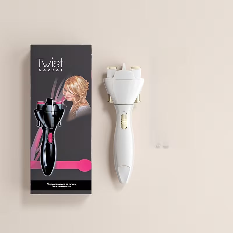Automatic Hair Braiding Tool – One-Click Twist, Fishbone & More | 30-Second Quick Braiding