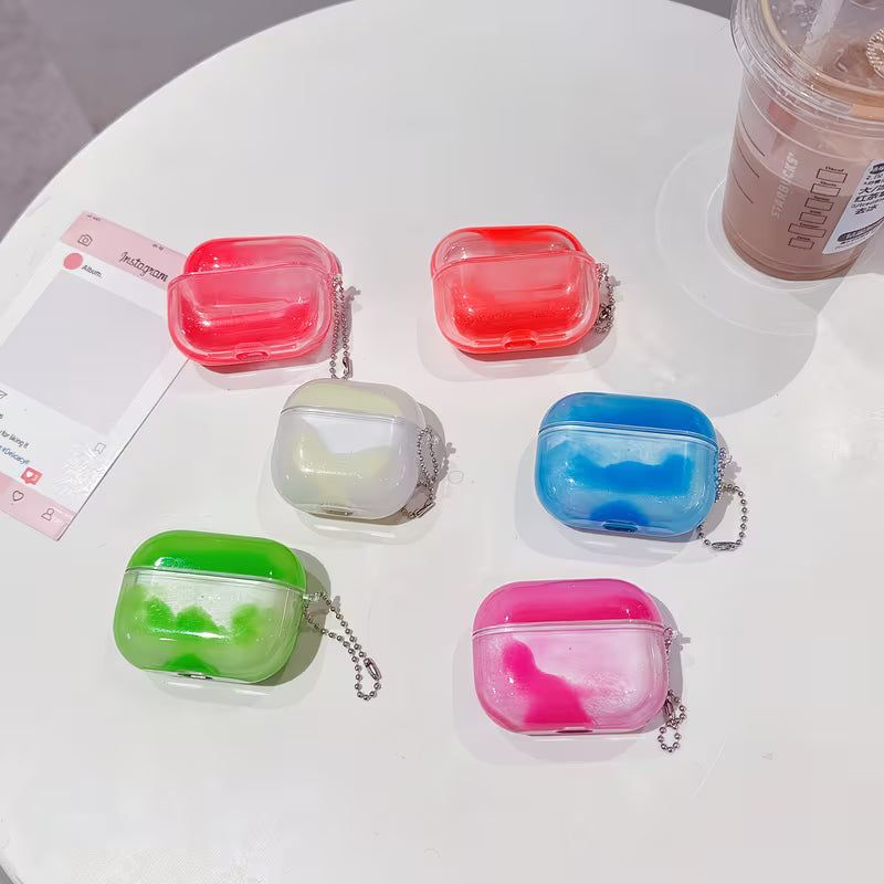 Quicksand Series Glow-in-the-Dark Earphone Covers for AirPods