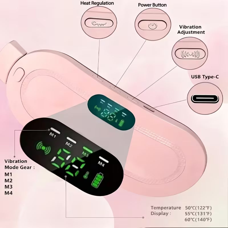 La Belle Menstrual Pain Relief Heating Belt - Portable Cramp Relief