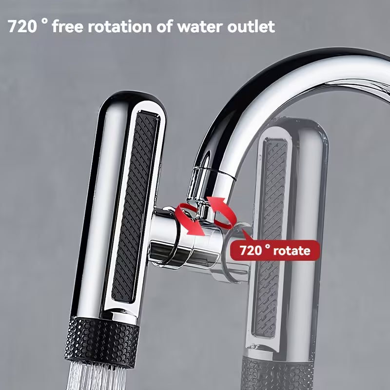 6-in-1 Multifunctional Tap Adapter for Bathroom & Kitchen Sink – Washbasin Replacement Accessory