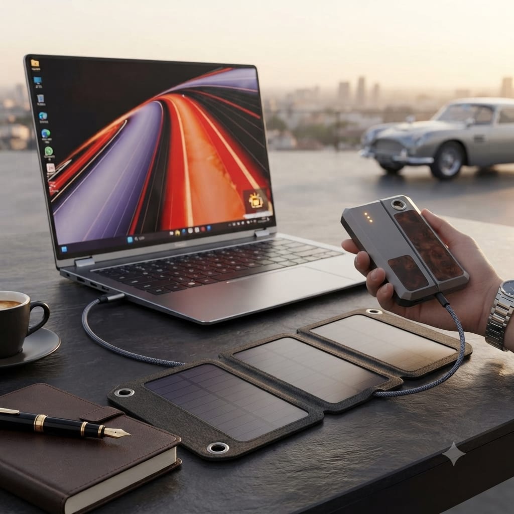 Foldable Monocrystalline Solar Panel – Portable USB Fast Charging