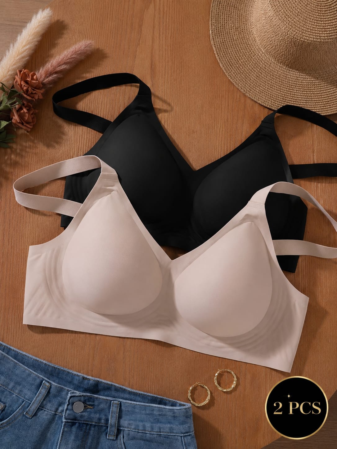 La Belle Gel Bras Plus Size