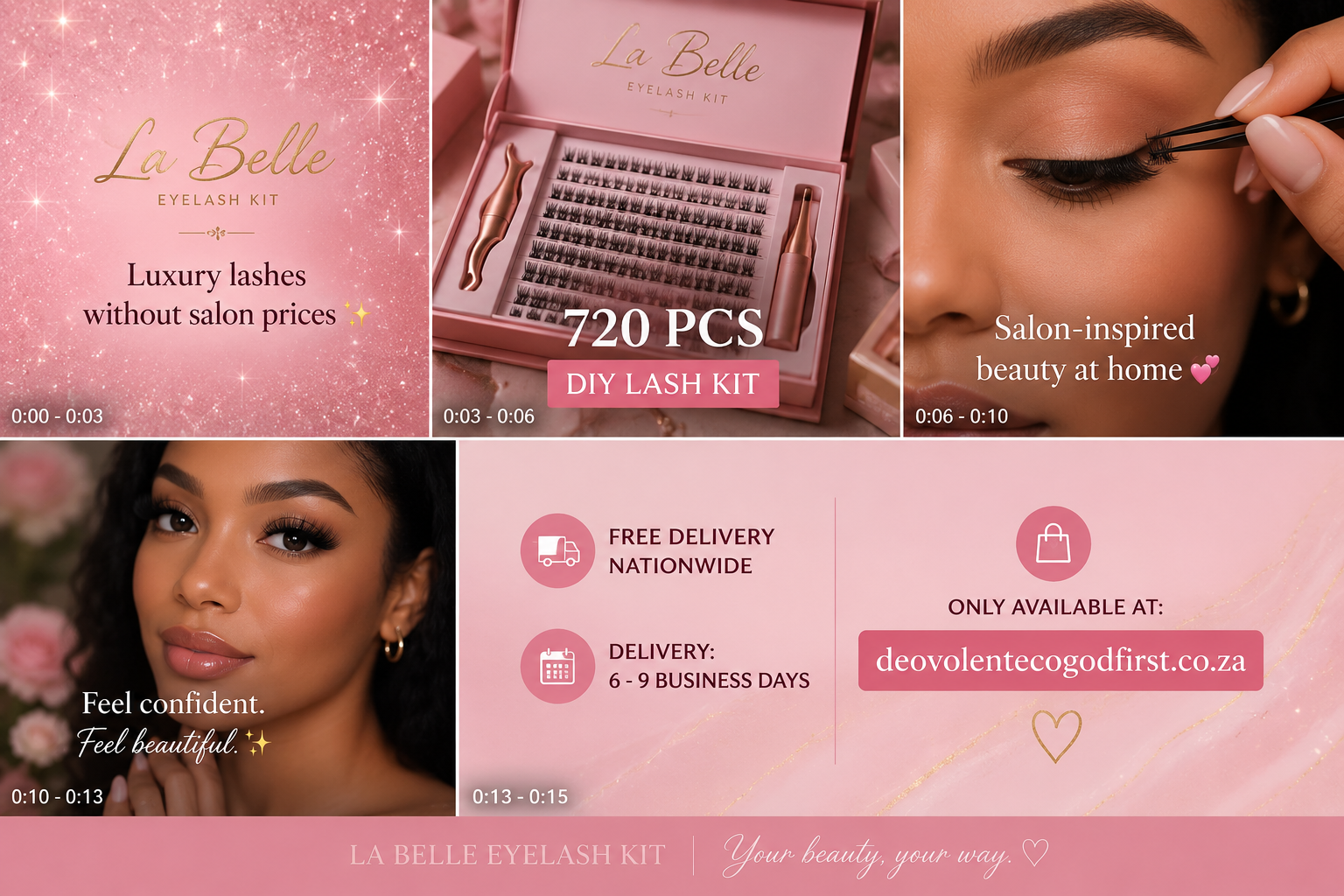 La Belle Eyelash Set